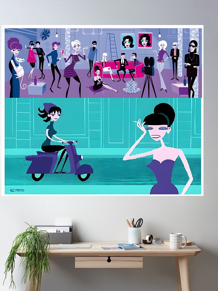 Photography Fine Art - 53Style Wybierz Josh Agle SHAG Elegancki,