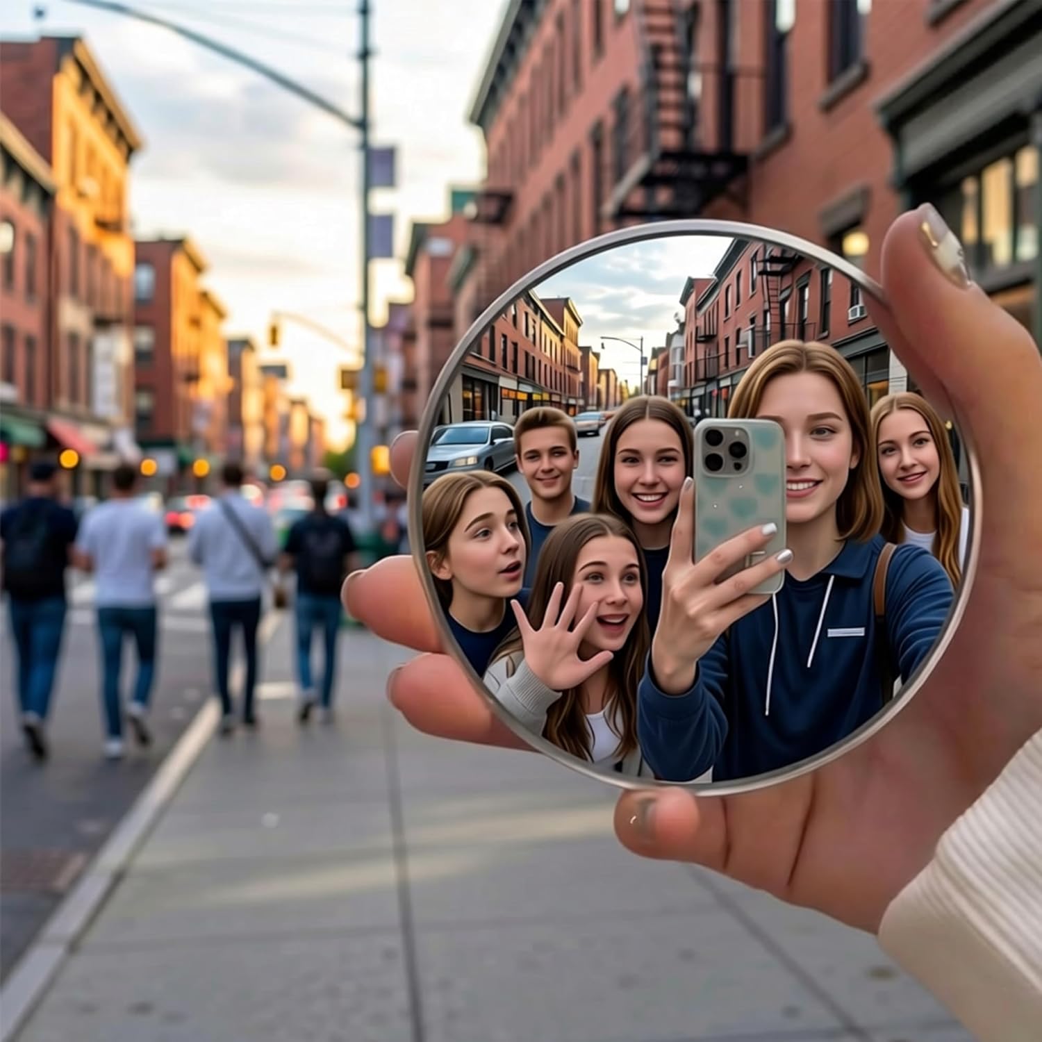 Photography Solo - Lusterko do selfie 7,5 cm/9,5 cm,