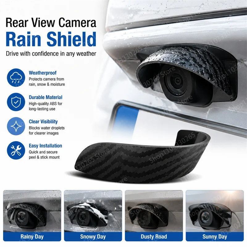 Camera Rain Cover - Uniwersalna osłona przeciwdeszczowa do kamery cofania