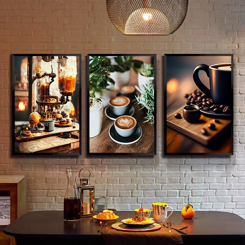 Photography Coffee - Plakat na płótnie z motywem kawy