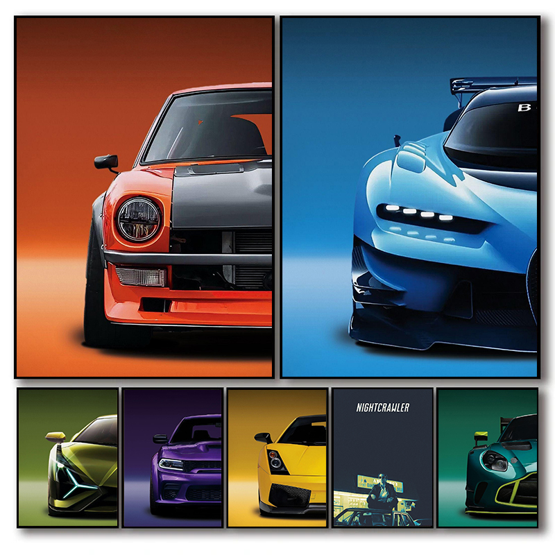 Photography Close Up - Modny Supercar Fajny Plakat Dla Entuzjastów