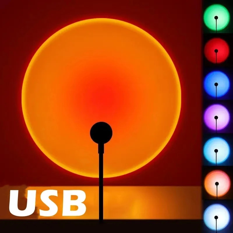 Lampa projekcyjna USB Sunset R – Photography Coffee recenzja i cena