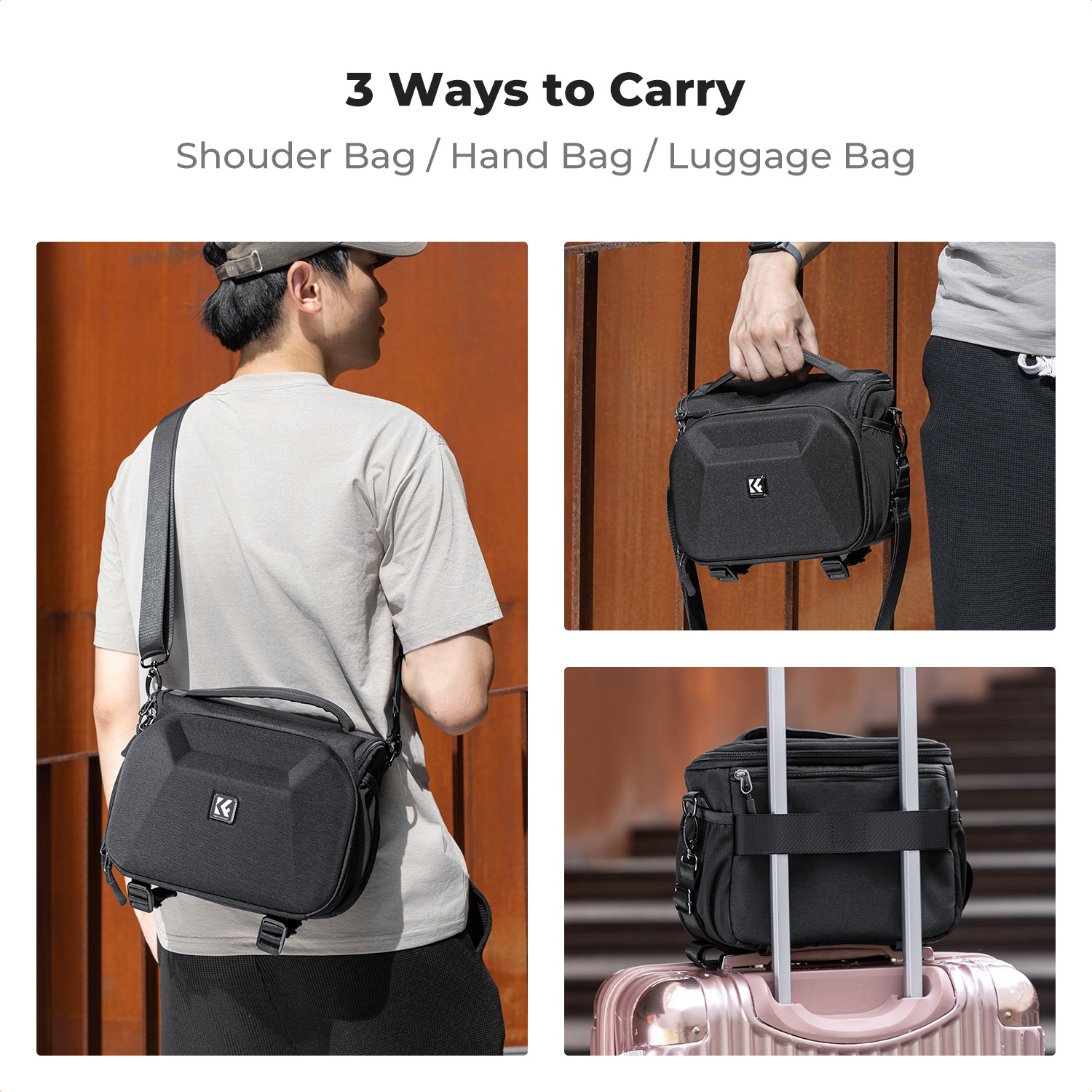 K&F CONCEPT Lekka, wytrzymała  – Camera Bag Waterproof recenzja i cena