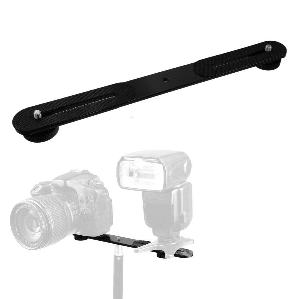 Podwójny uchwyt na lampę błysk – Hot Shoe Adapter recenzja i cena