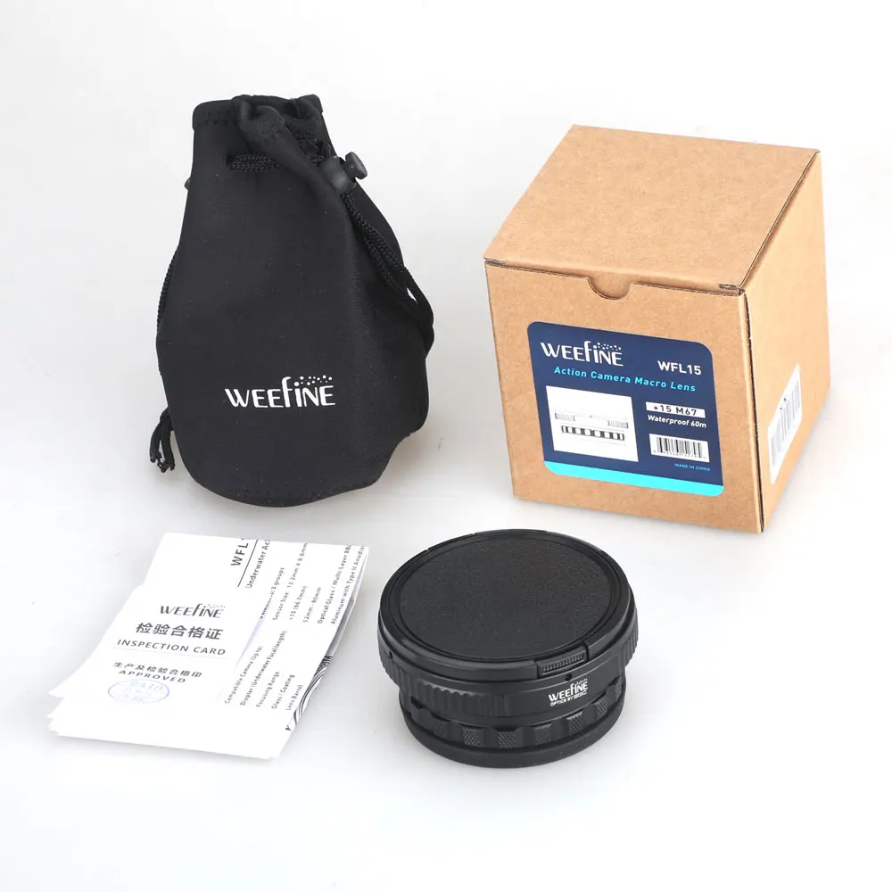 Obiektyw mokry Weefine WFL15 C – Photography Close Up recenzja i cena