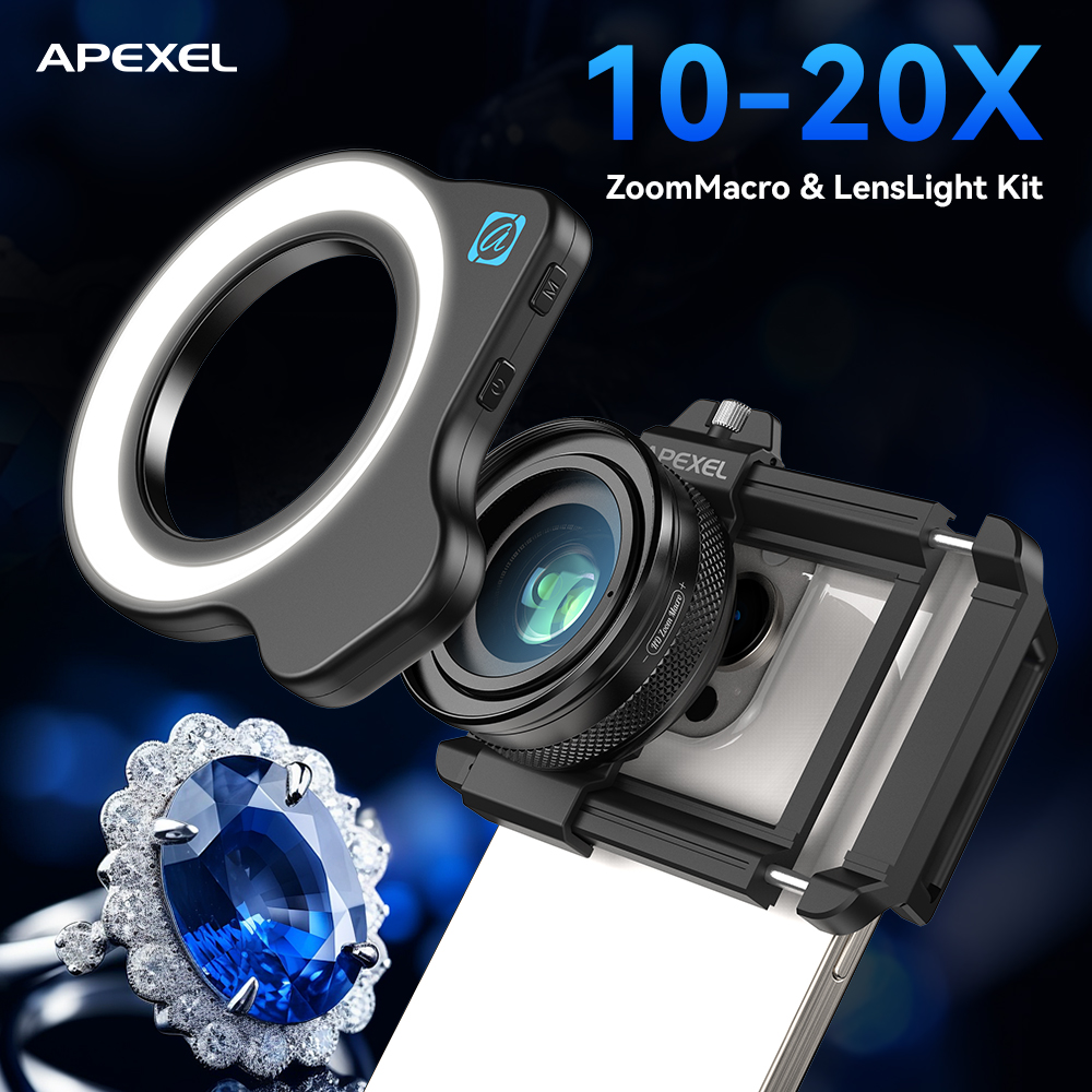 APEXEL 10-20X Regulowany Obiek – Photography Close Up recenzja i cena