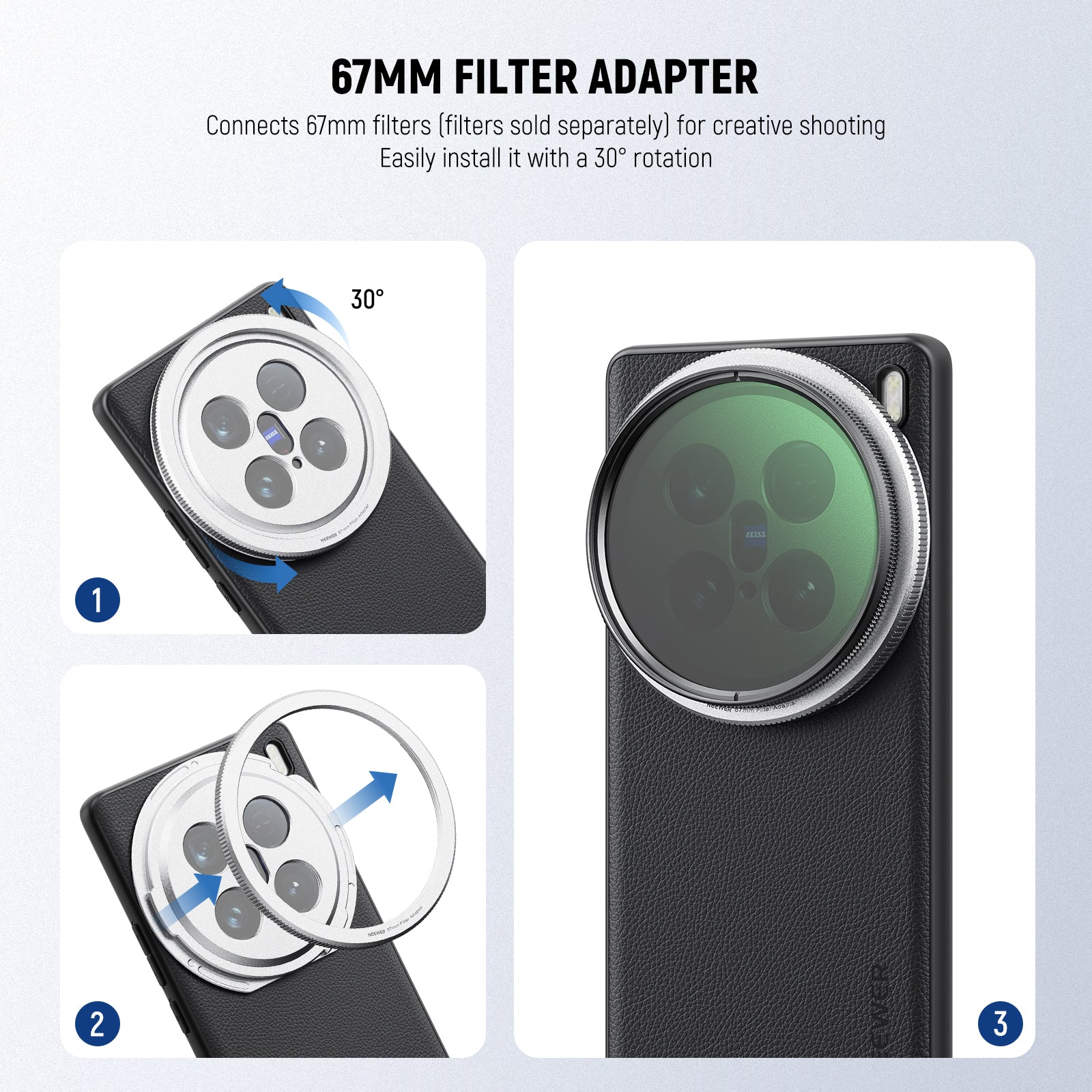 NEEWER Ochronne etui na telefo – Photography Kit Vivo X200 Pro recenzja i cena