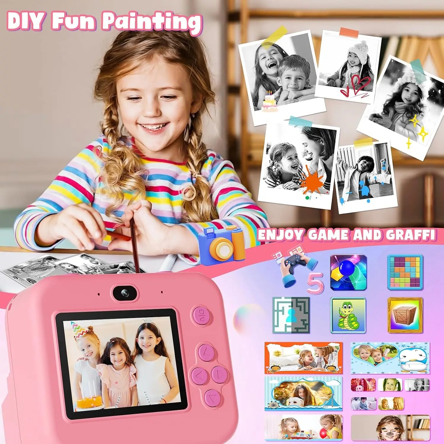 Nowość Instant Print Camera Wi – Photography Close Up recenzja i cena